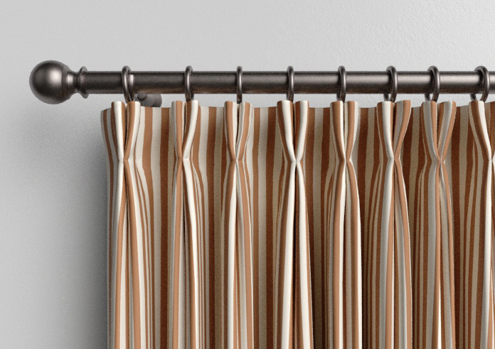 The British Stripe Co. Catherine, Teinbridge No.2 - Made to Measure Curtains - Image 10